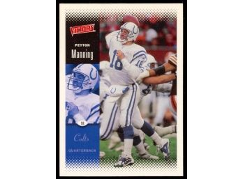 2000 Upper Deck Victory Football Peyton Manning #76 Indianapolis Colts HOF