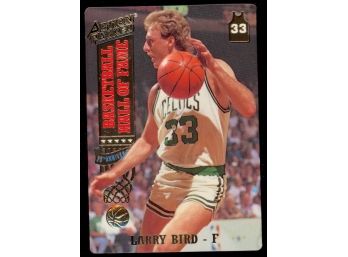 1993 Action Packed Basketball Hall Of Fame Larry Bird #17 Boston Celtics