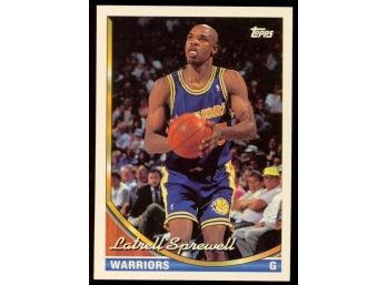 1993-94 Topps Basketball Latrell Sprewell #340 Golden State Warriors