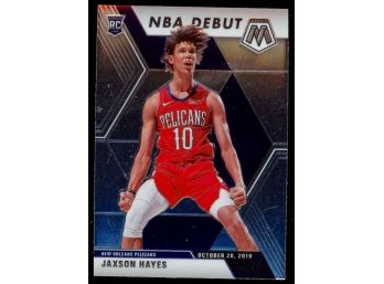 2019 Mosaic Basketball Jaxson Hayes NBA Debut Rookie Card #267 New Orleans Pelicans RC