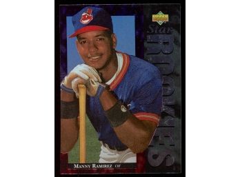 1994 Upper Deck Baseball Manny Ramirez Star Rookies #23 Cleveland Indians RC