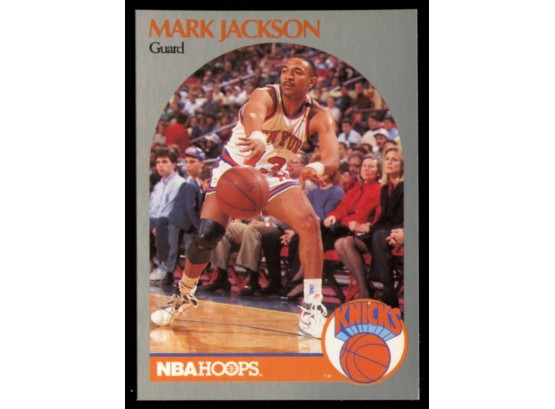 1990 NBA Hoops Mark Jackson Menendez #205 New York Knicks