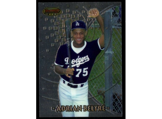 1997 Bowmans Best Baseball Adrian Beltre Rookie Card #117 Los Angeles Dodgers RC
