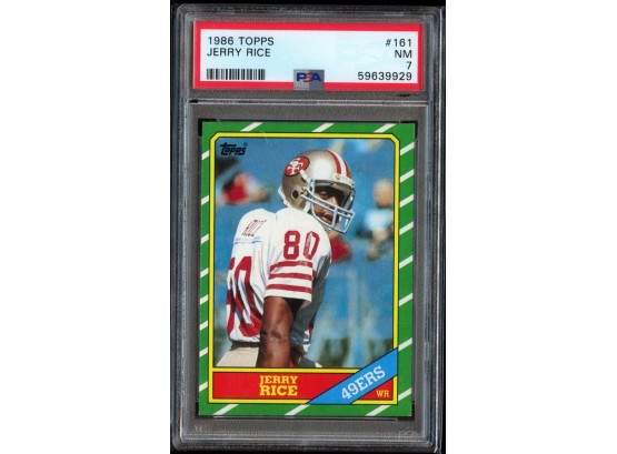 All PSA 10 1986 Topps Football Set at Auction