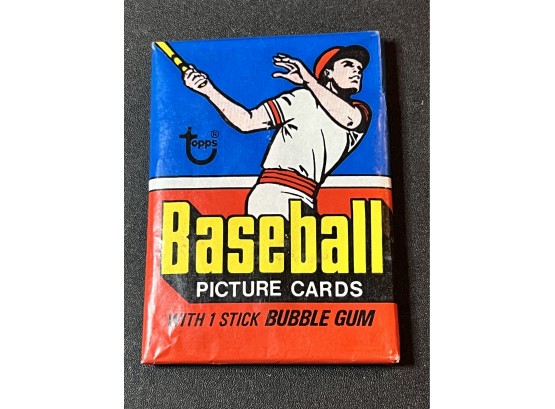 1977 Topps Baseball Wax Pack Factory Sealed ~ Unopened