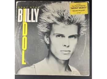 VINTAGE VINYL - Billy Idol Dont Stop 1981