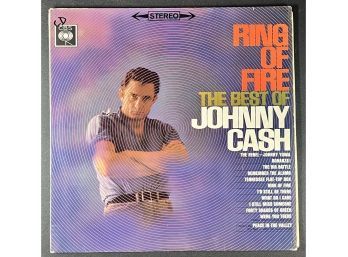 VINTAGE VINYL - THE BEST OF JOHNNY CASH RING OF FIRE 1963