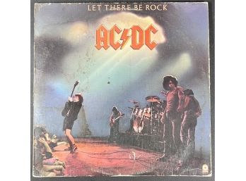 VINTAGE VINYL - ACDC LET THERE BE ROCK 1977