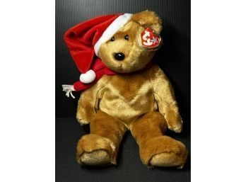 Original Beanie Baby 2001 HOLIDAY BEAR MINT CONDITION