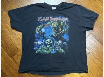 IRON MAIDEN THE FINAL FRONTIER TOUR 2010  BAND TEE ~ 2XL
