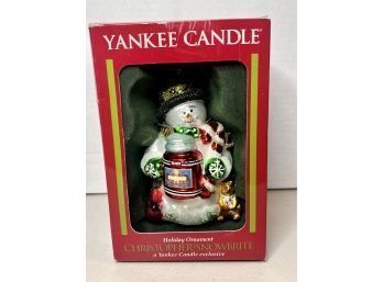 Yankee Candle Snowman Christmas Decoration