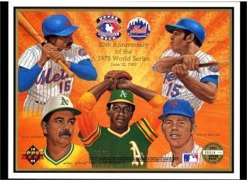 1993 Upper Deck 20th Anniversary Of The 1973 World Series Mets Vs A's  Limited Edition  #  24/46,600
