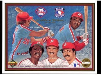 1993 Upper Deck Heroes Of Baseball Philadelphia Phillies Limited Edition Collectors Series #  414/56,600
