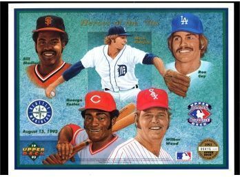 1993 Upper Deck Heroes Of Baseball HEROES OF THE 70S  Limited Edition  Collectors Series #  415/26,600