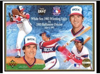 1993 Upper Deck Heroes Of Baseball WHITE SOX WINNING UGLY Limited Edition  Collectors Series #  71/21,600