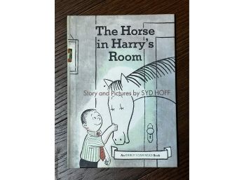 Syd Hoff THE HORSE IN HARRY'S ROOM Vintage Hardcover 1970 - Early I Can Read