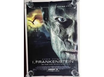 I, Frankenstein - 2014 ORIGINAL AUTHENTIC MOVIE POSTER 40x27 ROLLED TWO SIDED