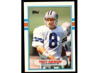 1989 Topps Traded #70T Troy Aikman Rookie NM