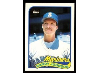 1989 Topps Traded #57T Randy Johnson Rookie Card