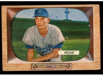 1955 Bowman Baseball Don Hoak