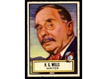 1952 Topps Look N See #119 H.g. Wells