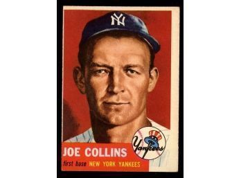 1953 Topps #9 Joe Collins New York Yankees