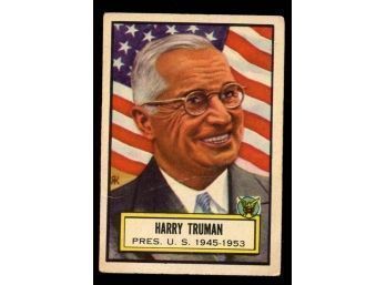 1952 Topps Look N See #5 Harry Truman