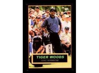 2001 Tiger Woods Promo Card ~ Only 10,000 Made