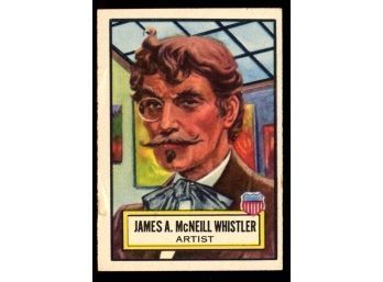 1952 Topps Look N See #23 James A. M. Whistler