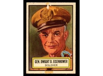 1952 Topps Look N See #41  Dwight D. Eisenhower