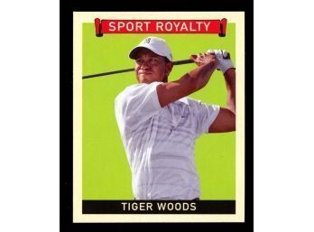 2007 Upper Deck Goudey Sport Royalty Tiger Woods Insert