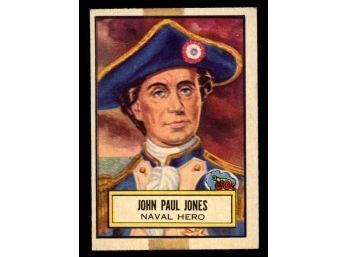 1952 Topps Look N See #42 John Paul Jones