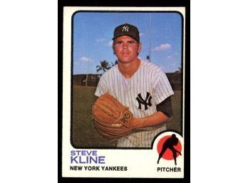 1973 Topps Baseball #172 Steve Kline