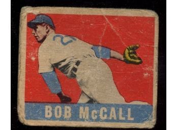 1948 LEAF BASEBALL #57 Bob McCall