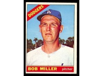 1966 Topps Baseball #208 Bob Miller