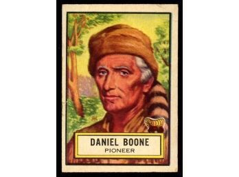1952 Topps Look N See #55 Daniel Boone