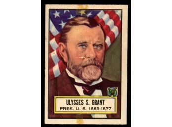 1952 Topps Look N See #7 Ulysses S. Grant