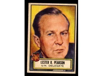 1952 Topps Look N See #99 Lester B. Pearson
