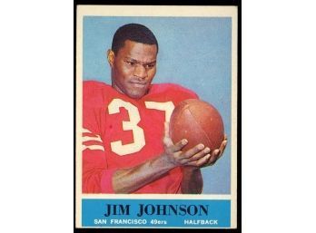 1964 Philadelphia FOOTBALL #161 Jim Johnson