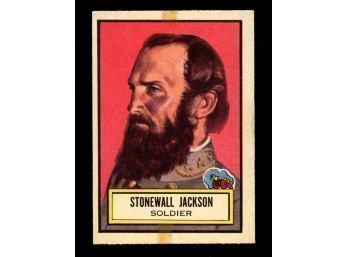 1952 Topps Look N See #40 Stonewall Jackson