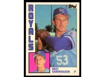 1984 Topps Traded Bret Saberhagen Rookie