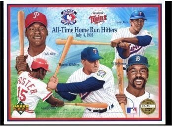 1993 Upper Deck Heroes Of Baseball Limited Edition  Collectors Series # 412/21,600