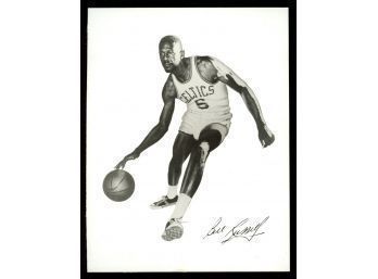 1960s Bill Russell 4x6 Blank Back Unknown Manufacture