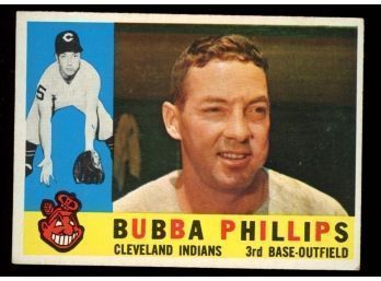 1960 Topps Baseball #243 Bubba Phillips