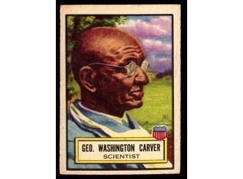 1952 Topps Look N See #26 George W. Carver