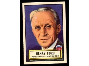 1952 Topps Look N See #31 Henry Ford