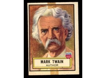 1952 Topps Look N See #29 Mark Twain