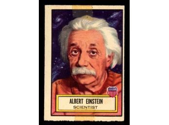 1952 Topps Look N See #20 Albert Einstein