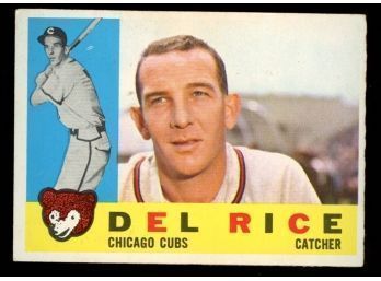 1960 Topps Baseball 243 Del Rice