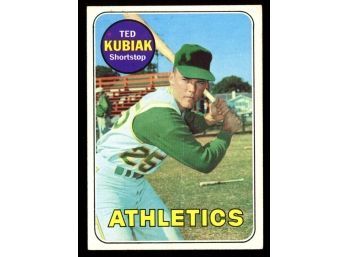 1969 Topps Baseball Ted Kubiak